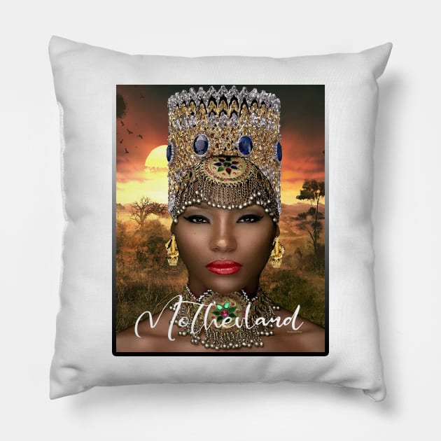 Motherland Pillow by Afrocentric-Redman4u2