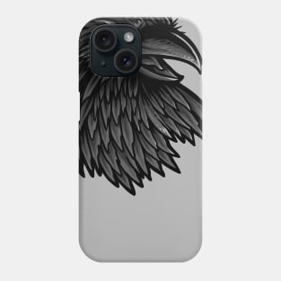 Illusion of Crow the Raven Phone Case