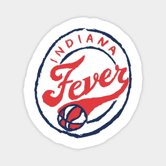 Indiana Feveeeer 02 Magnet by Very Simple Graph