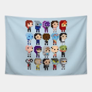 Pixelfect (femshep) Tapestry