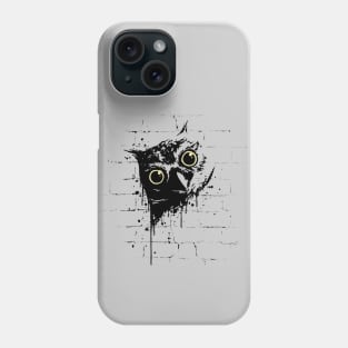 Casual Urban Graffiti Street Art Owl Phone Case