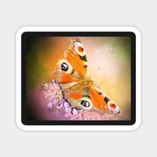 Digital Butterfly #1 Magnet