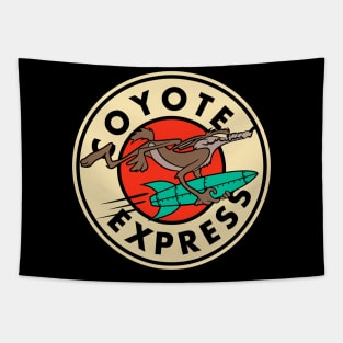 Coyote Express Tapestry