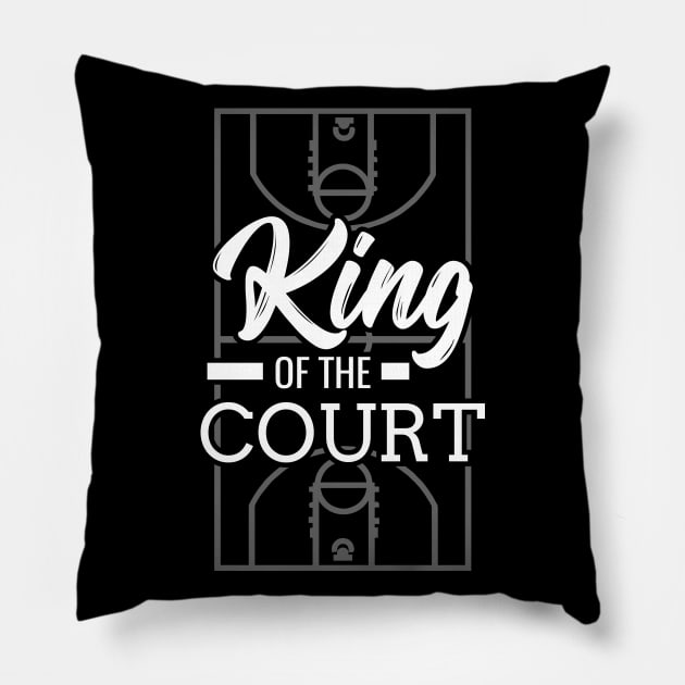 Basketball Court Pillow by Franja