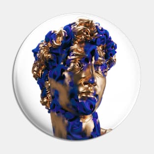 DAVID AND BLUE MIST Pin