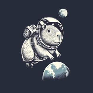 Space Capybara T-Shirt