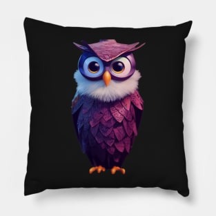 The Great Horn Owl Pillow