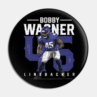 Bobby Wagner Los Angeles R Poster Pin