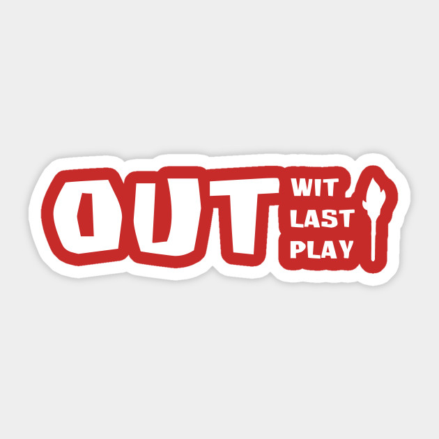 Outwit Outlast Outplay Cbs Survivor Pegatina Teepublic Mx