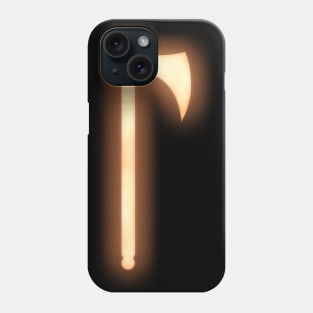 Spiritual Weapon (Orange Battleaxe) Phone Case