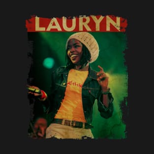 TEXTURE ART- Lauryn Hill - RETRO STYLE 2 T-Shirt