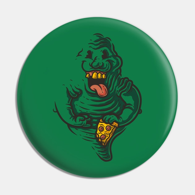 Green Ghost Pin by krisren28