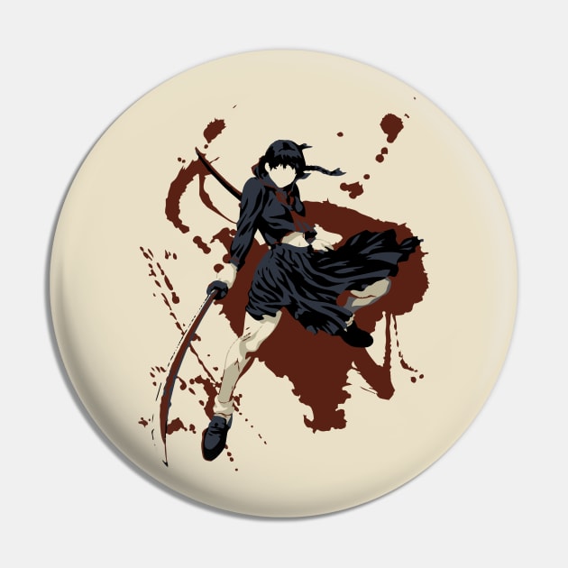 Blood The Last Vampire Pin by Narwhal_Cunt