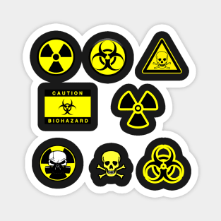 Biohazard - Nuclear Stickers Magnet