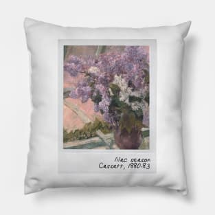 cassatt - lilac season Pillow