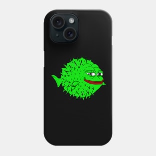 Pufferfish Pepe Blowfish Phone Case