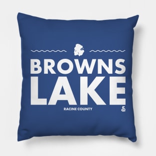 Racine County, Wisconsin - Browns Lake Pillow