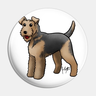 Airedale Pin