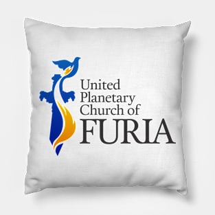 Furia (dark) Paladins Champion Logo Pillow