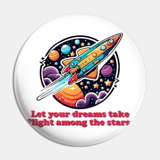 Cosmic dreams Pin