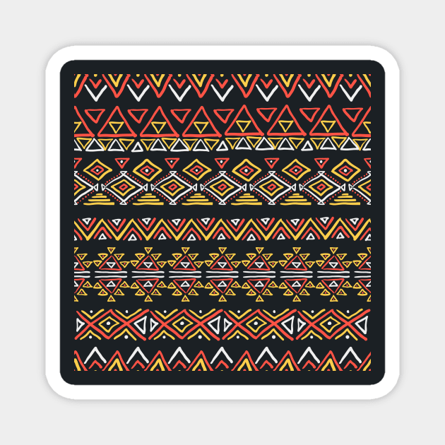 Set of geometric seamless patterns Magnet by Olga Berlet