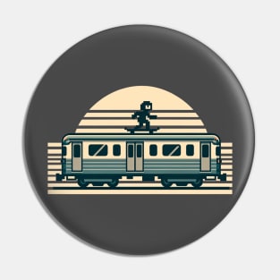 Subway Surfing Pin