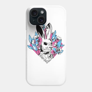 Rabbit Floral Cute Phone Case