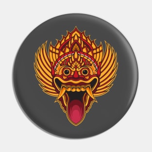 Barong Bali Artwork Pin