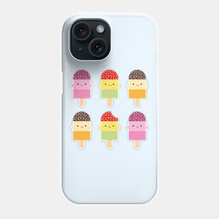 Kawaii Summer Ice Lollies / Popsicles Phone Case