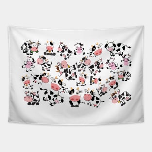 cute cows Tapestry