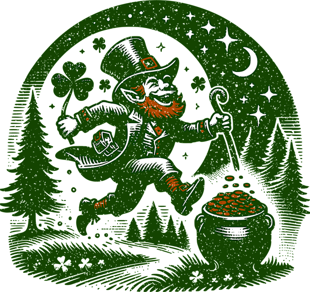 Leprechaun Kids T-Shirt by JSnipe