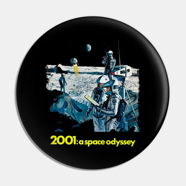 2001: A Space Odyssey Pin by parashop