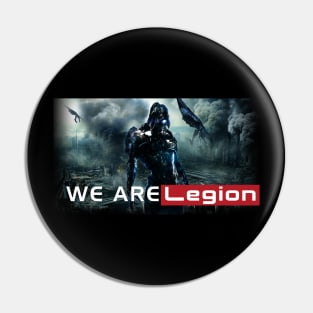 We are Legion Pin