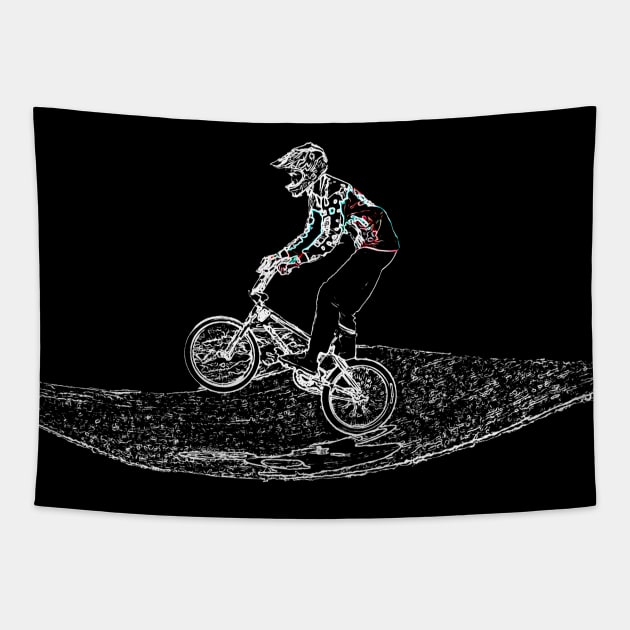 bmx Tapestry by rickylabellevie