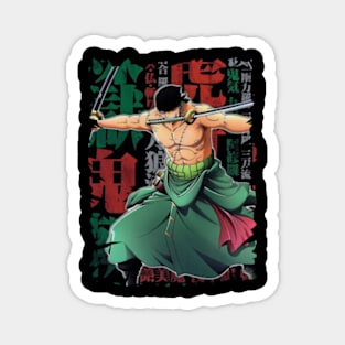 ZORO SAMURAI ANIME Magnet