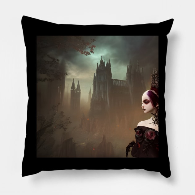 Villainess Pillow by Roguex