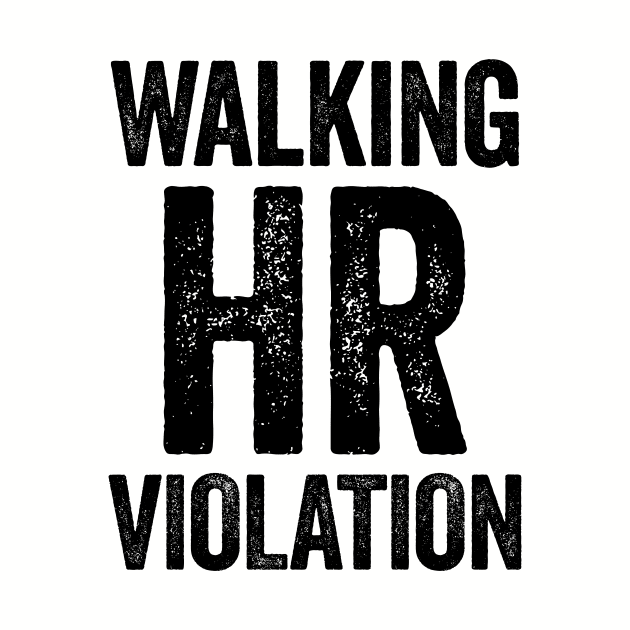 Walking HR Violation Black by GuuuExperience