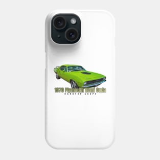 1970 Plymouth Hemi Cuda Hardtop Coupe Phone Case