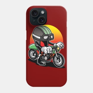 Helmet Racer Phone Case