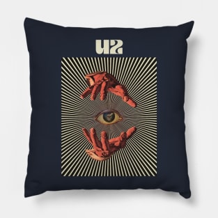 Hand Eyes U2 Pillow
