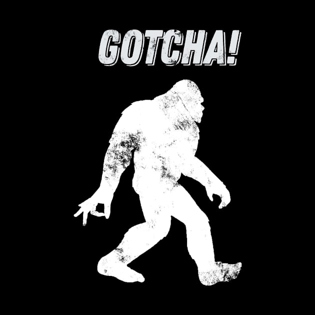 Bigfoot Circle Game Gotcha Meme ok hand design by Bluebird Moon