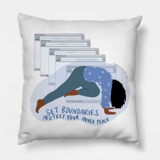 Set boundaries Pillow