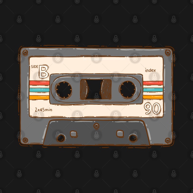 B side tape cassette by Tania Tania