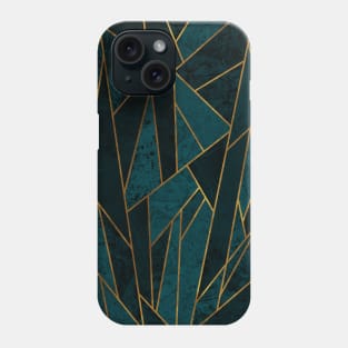 Shattered Teal and Turquoise Mosaic Phone Case