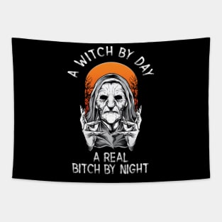 Women's Real Witch Halloween Tapestry