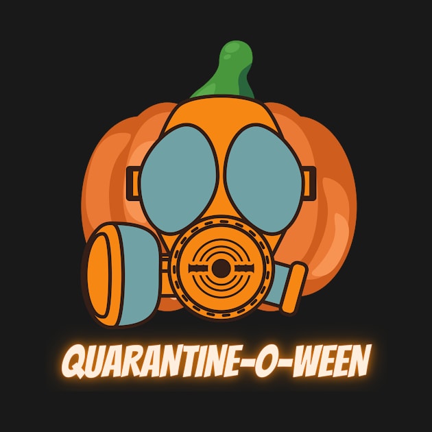 Quarantine-O-Ween Pumpkin Funny Halloween 2020 Costume Easy Costume Funny Gift for Halloween Radioactive Mask Quarantine Mask by nathalieaynie