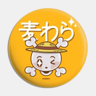 Kawaii Mugiwara Pin