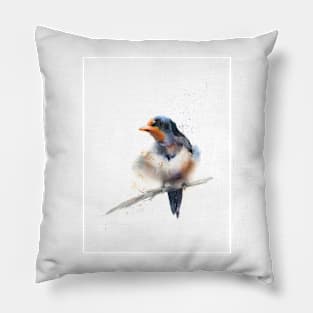 Barn Swallow bird Pillow