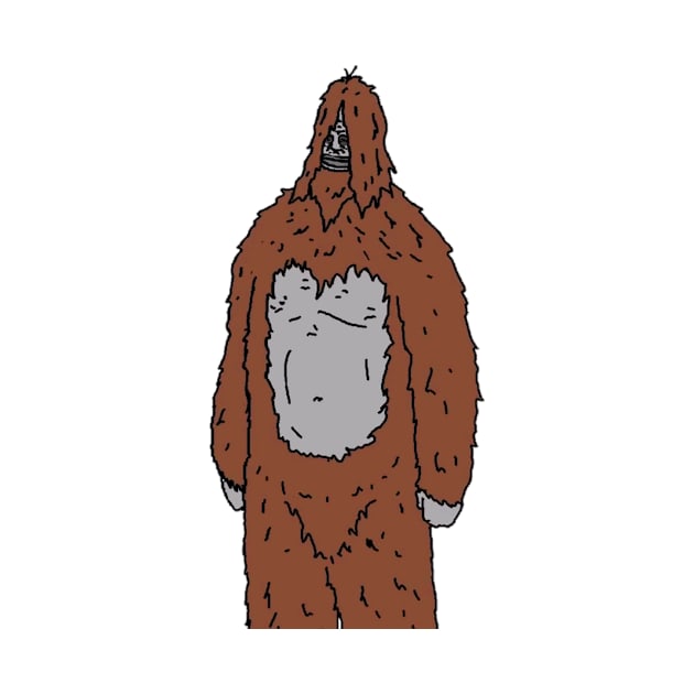 Sassy The Sasquatch Epic Fashion by Geometc Style