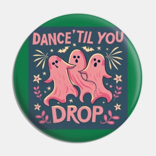 Dancing Ghosts Pin